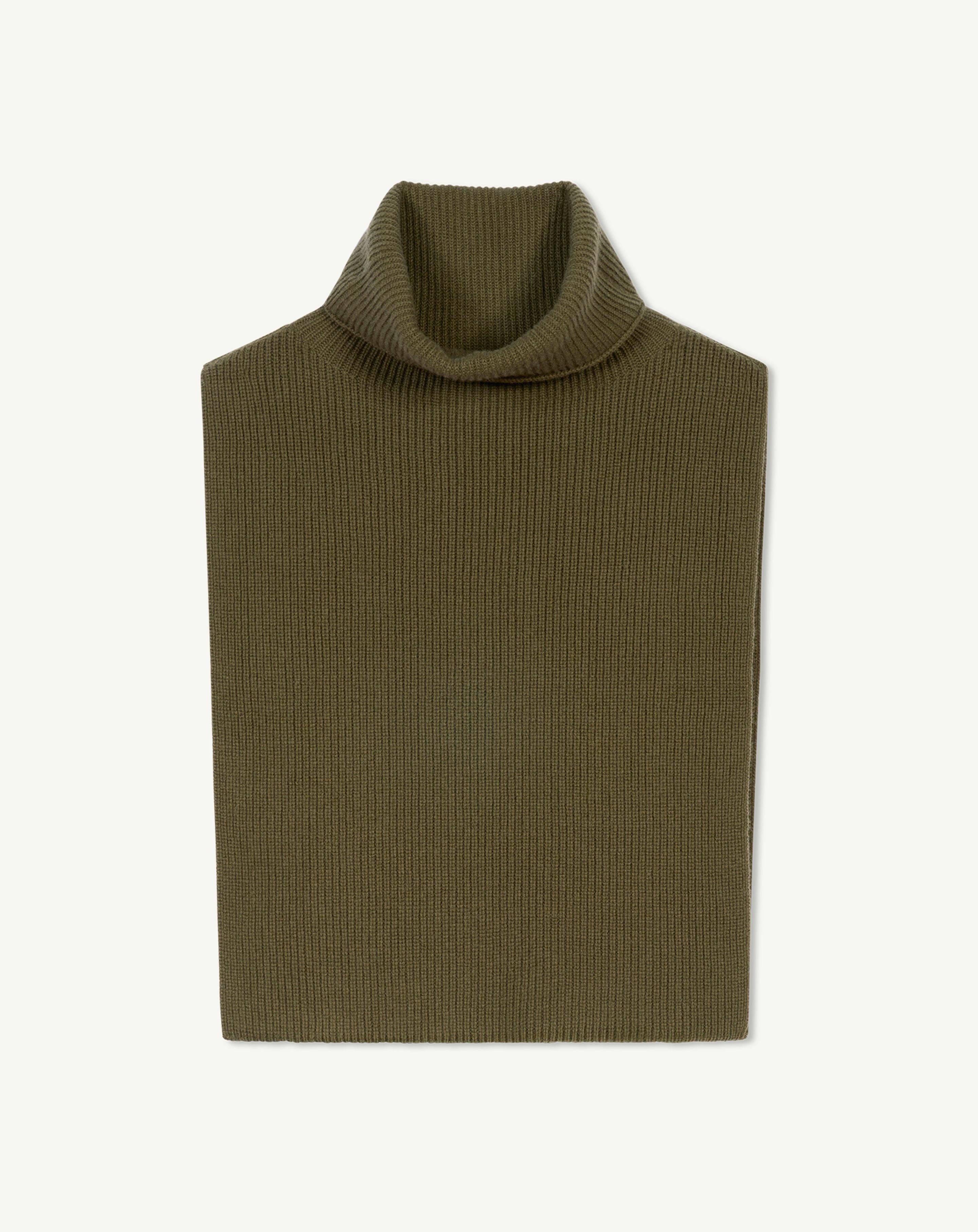 Plastron col roulé-BRONZE-100% cachemire