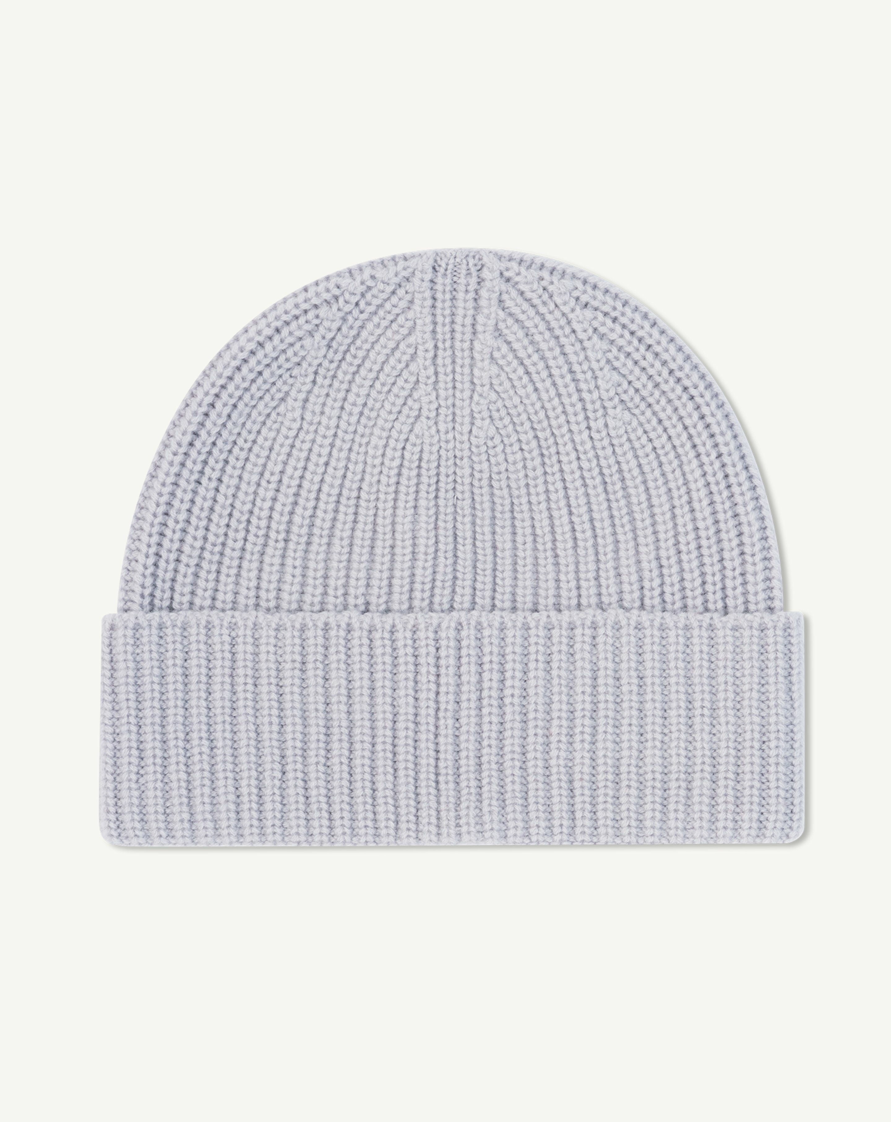 Bonnet à côtes-CIEL PARIS-100% cachemire