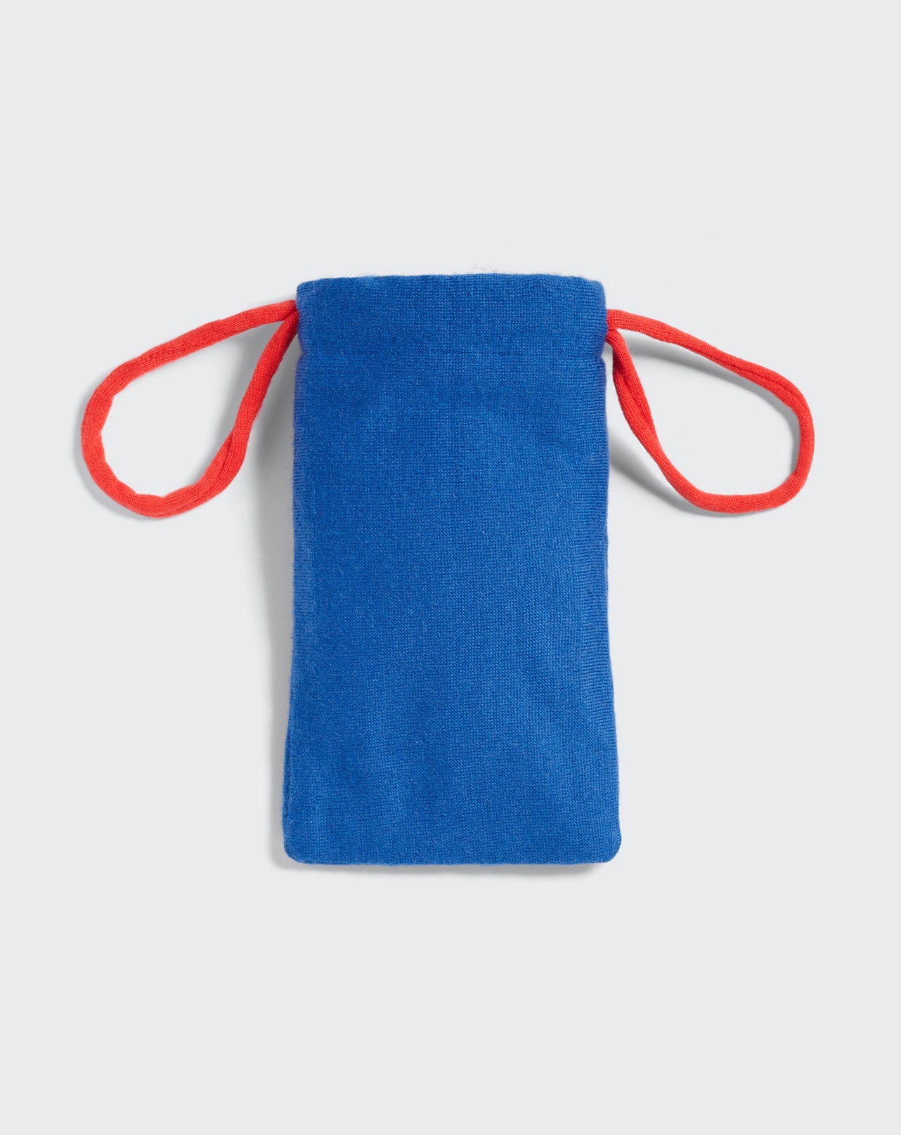 Pochette lunette Eric Bompard x Les Résilientes-BLEU-Cachemire & fibres diverses