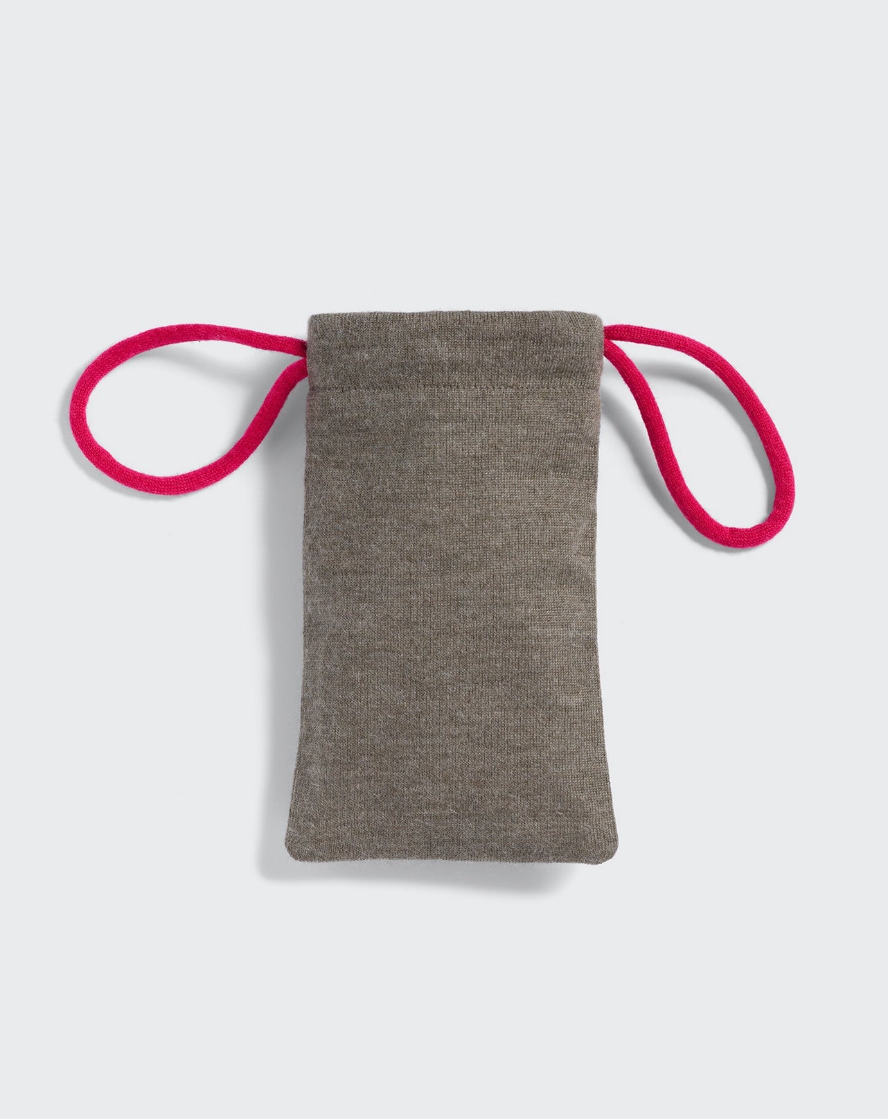 Pochette lunette Eric Bompard x Les Résilientes-KAKI-Cachemire & fibres diverses