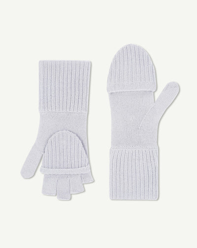 Mitaines à rabat-CIEL PARIS-100% cachemire