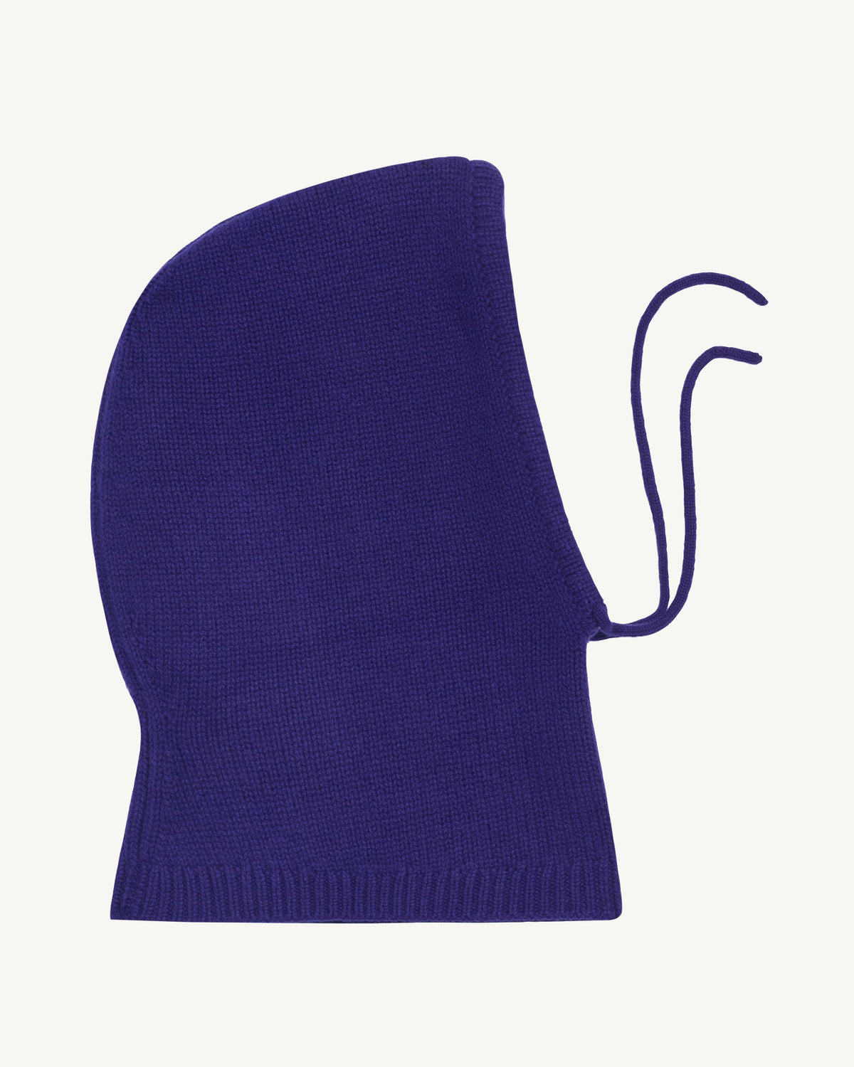 Cagoule à cordons-ULTRAVIOLET-100% cachemire