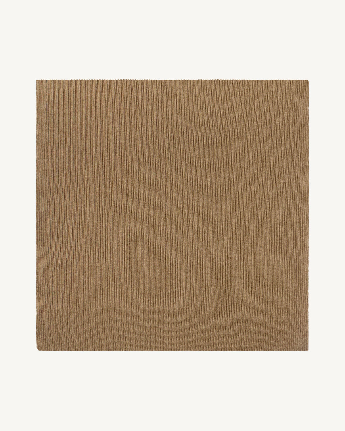 Écharpe en maille à côtes-KRAFT-100% cachemire