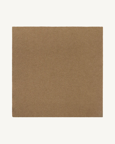 Écharpe en maille à côtes-KRAFT-100% cachemire