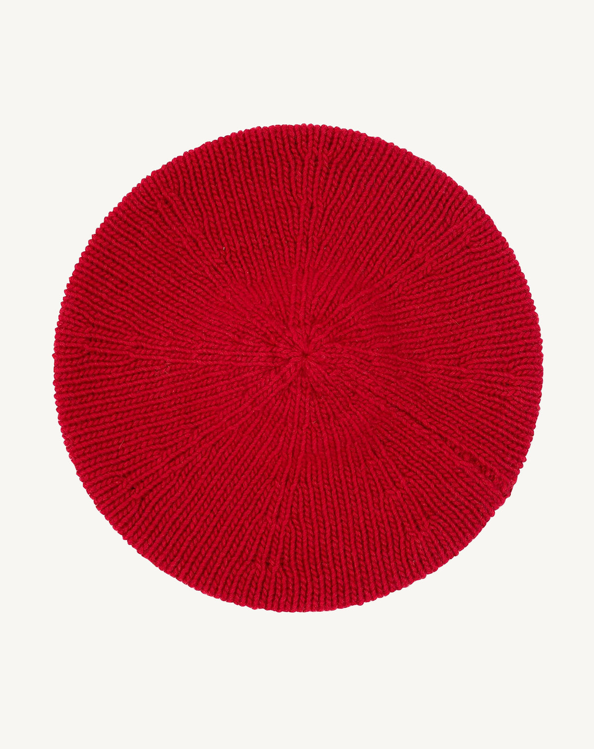 Béret-ROUGE QUARANTE-100% cachemire