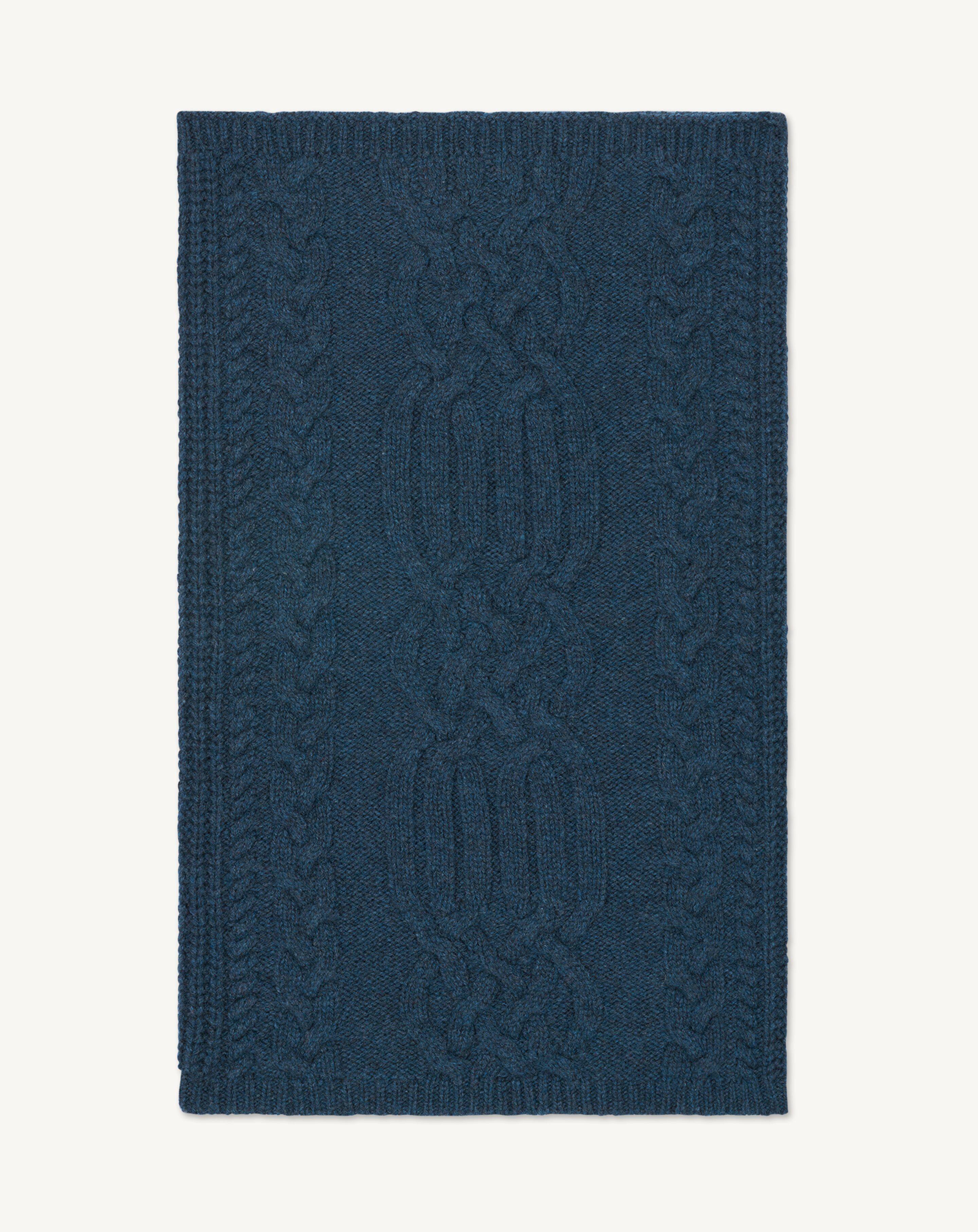 Cable-knit neck warmer - les 40 ans