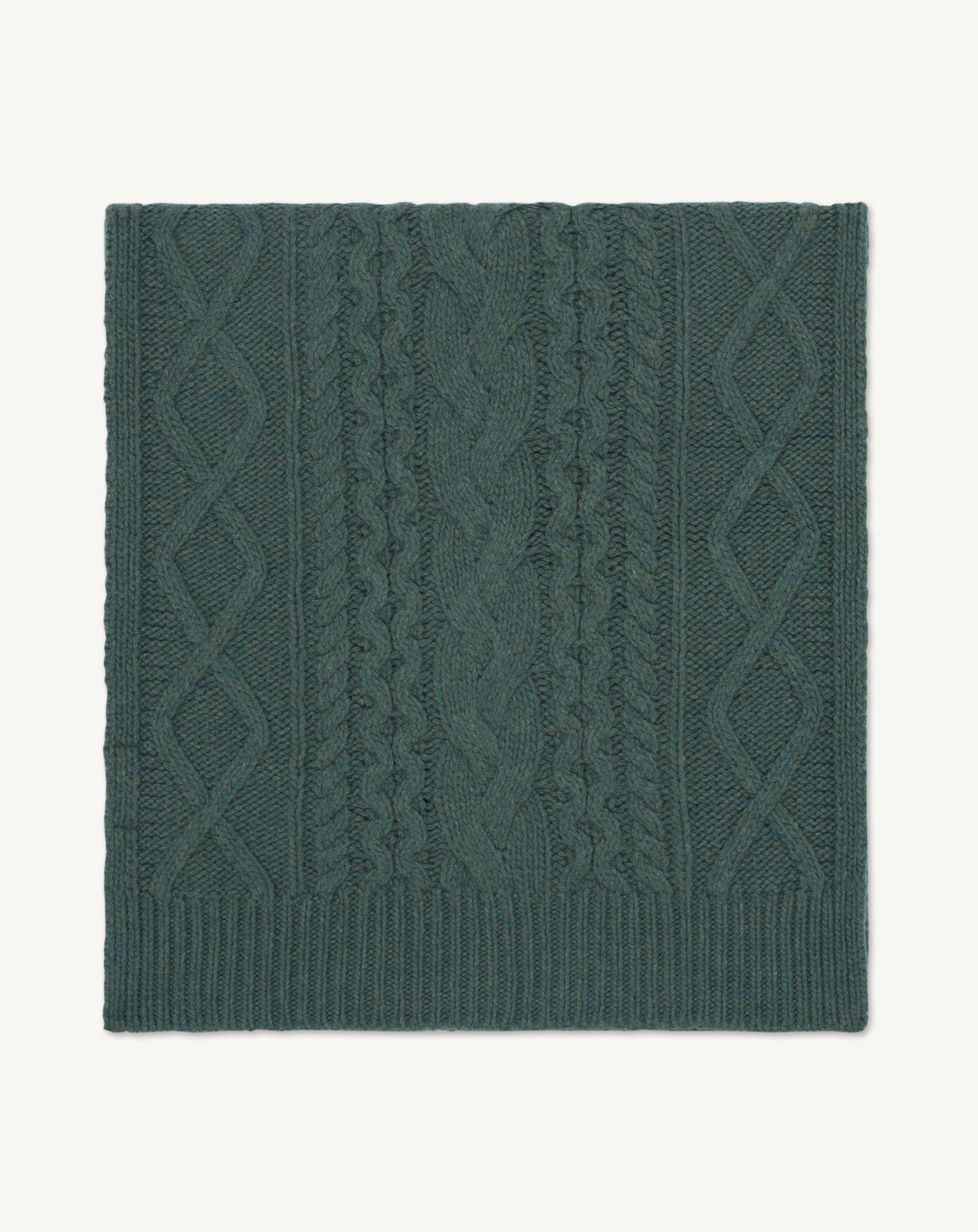 Echarpe à torsades les 40 ans-LAURIER-100% cachemire