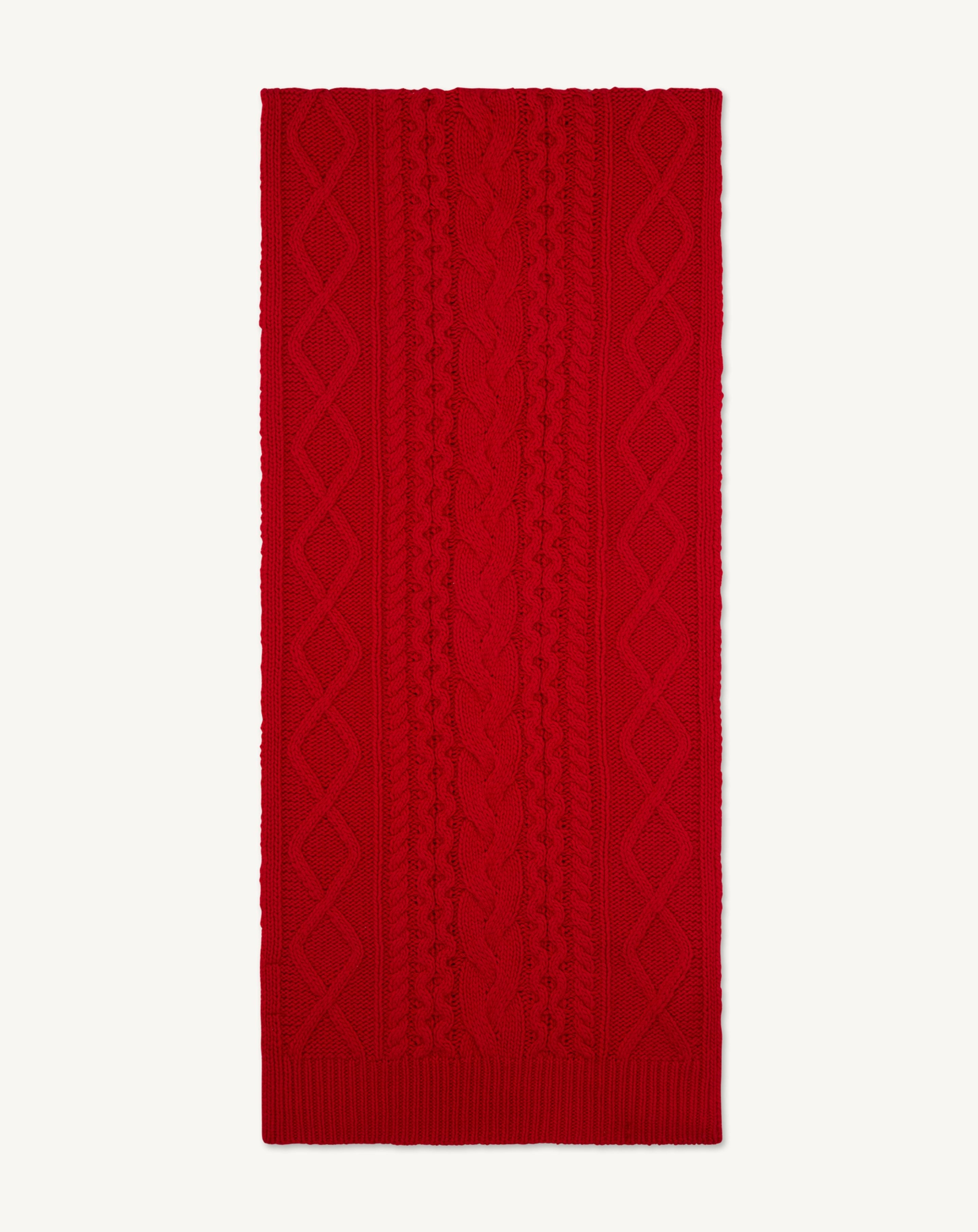 Echarpe à torsades - les 40 ans