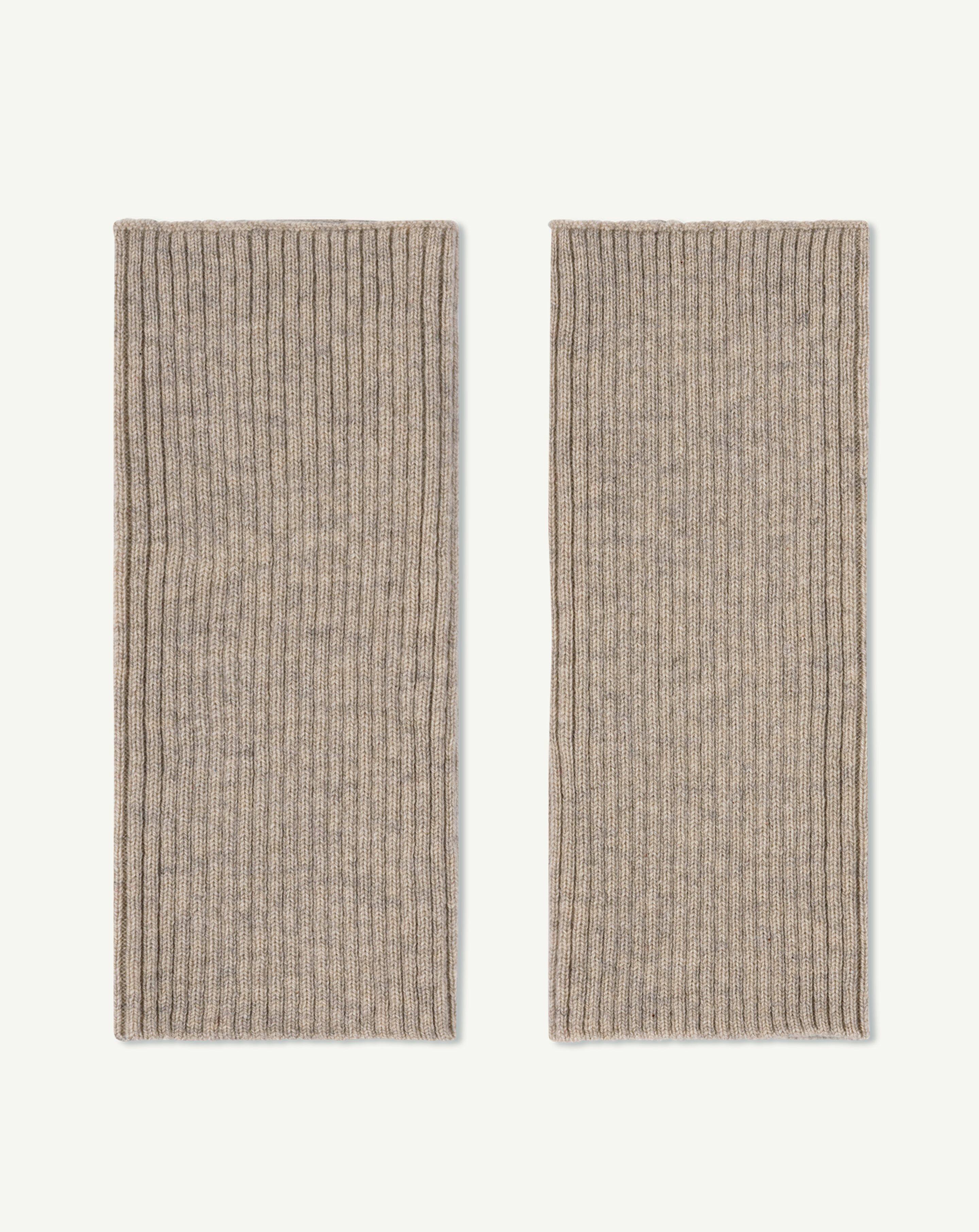 Mitaines courtes à côtes-MILLET-100% cachemire