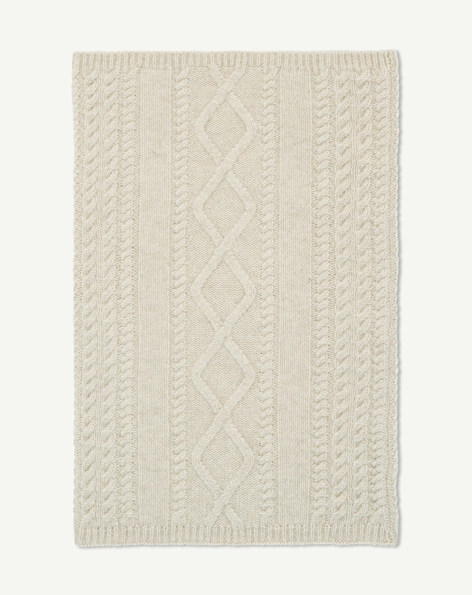 Tour de cou à torsades-AVOINE-100% cachemire