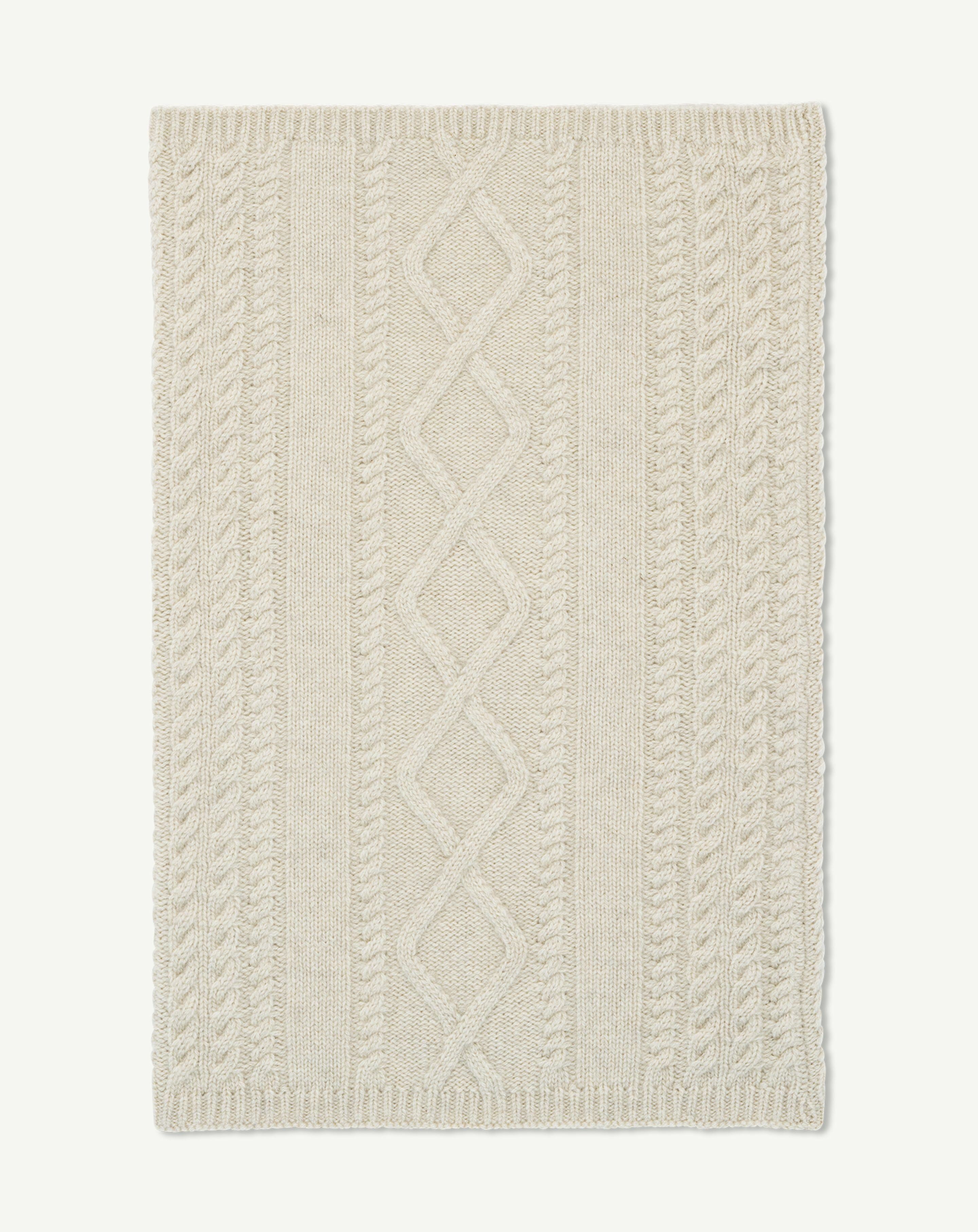 Tour de cou à torsades-AVOINE-100% cachemire