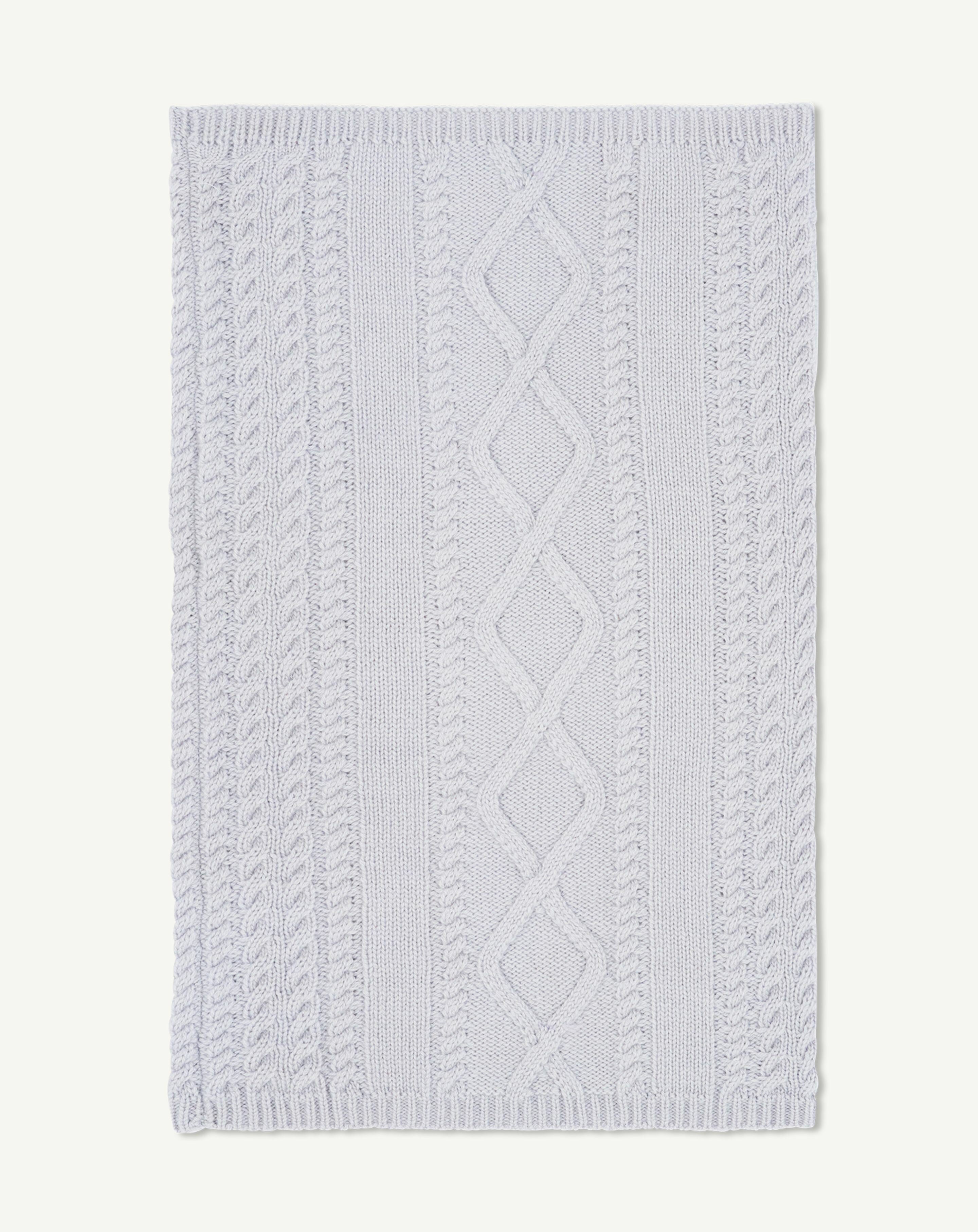 Tour de cou à torsades-CIEL PARIS-100% cachemire