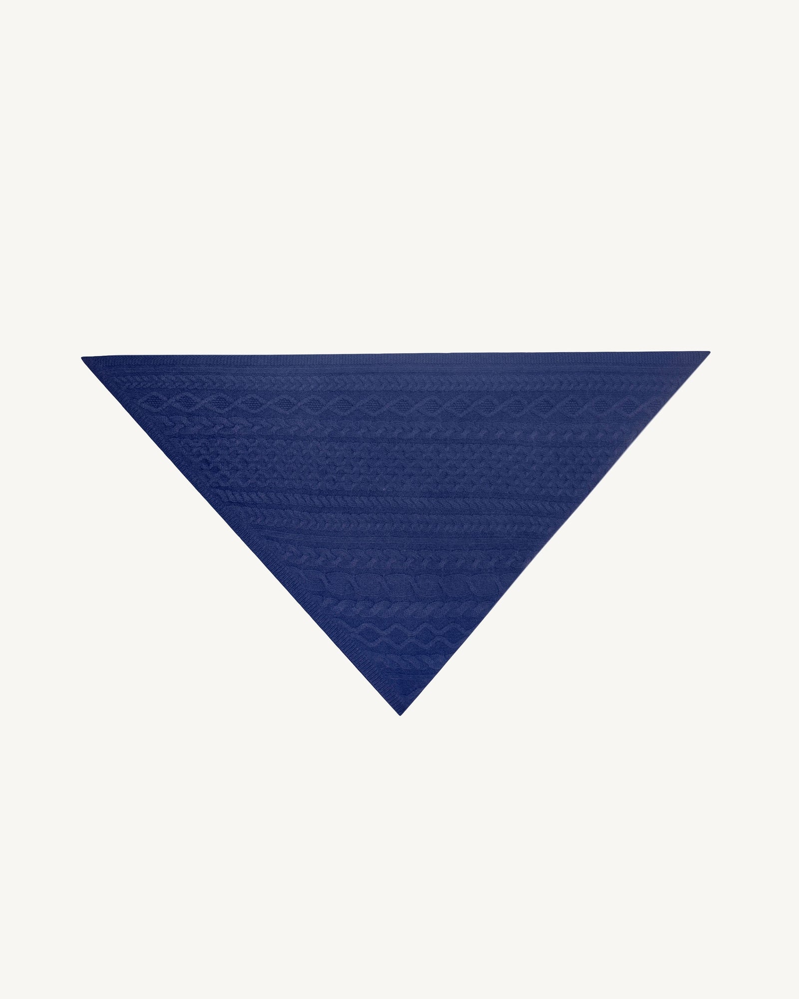 Grand triangle Sacha-MARINE-100% cachemire