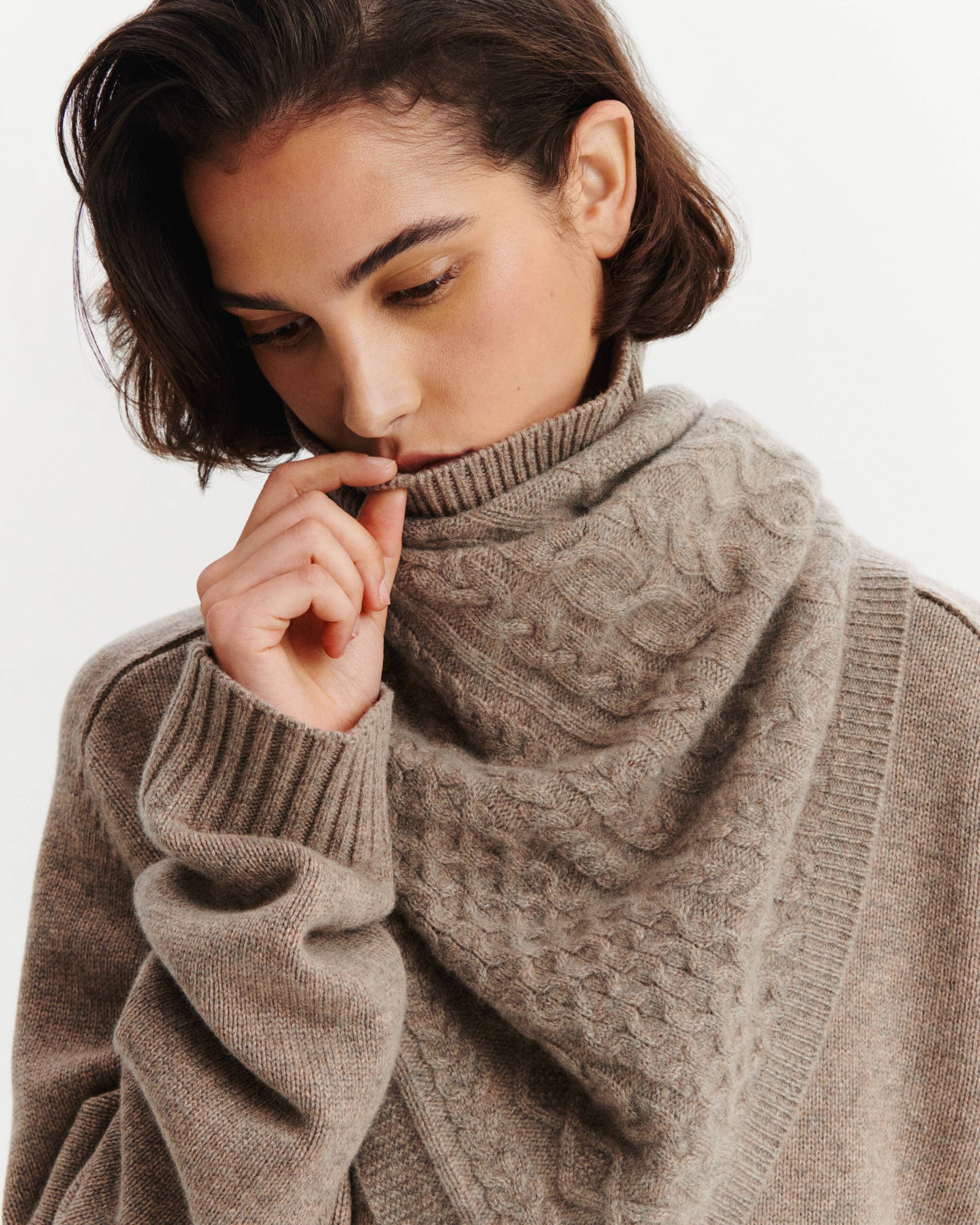 Grand triangle Sacha-MILLET-100% cachemire