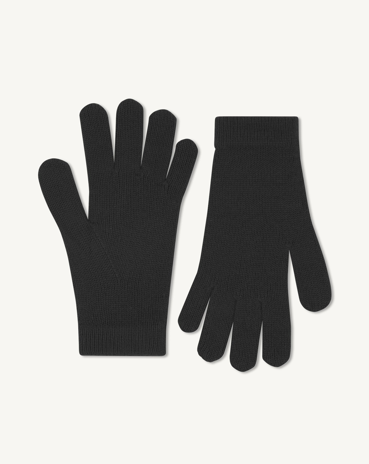 Gants femme-NOIR-100% cachemire