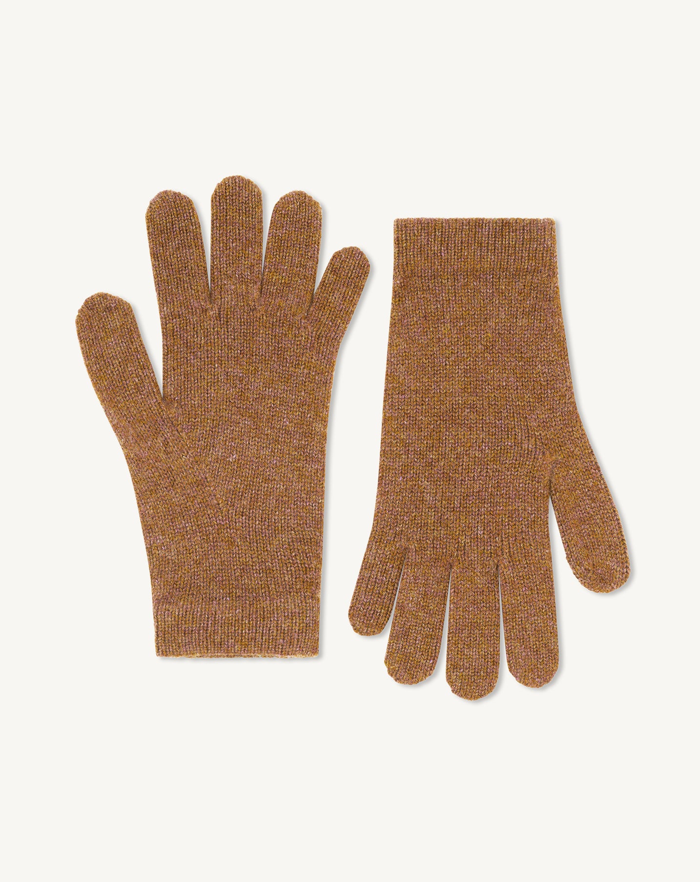 Gants femme-CARAMEL-100% cachemire