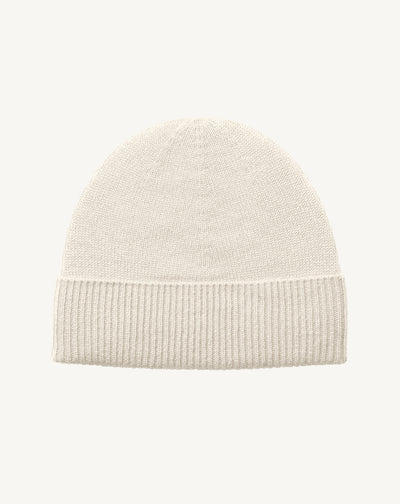 Bonnet classique-NATUREL-100% CACHEMIRE