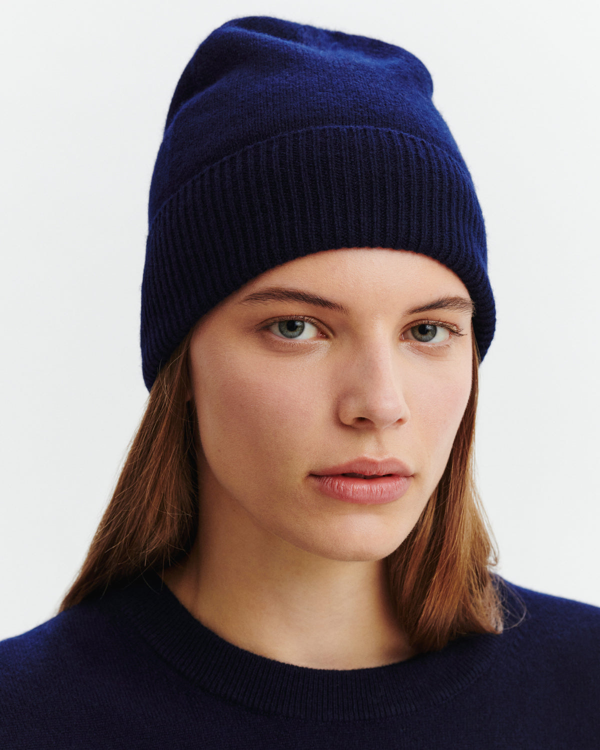 Bonnet Origines-MARINE-100% cachemire