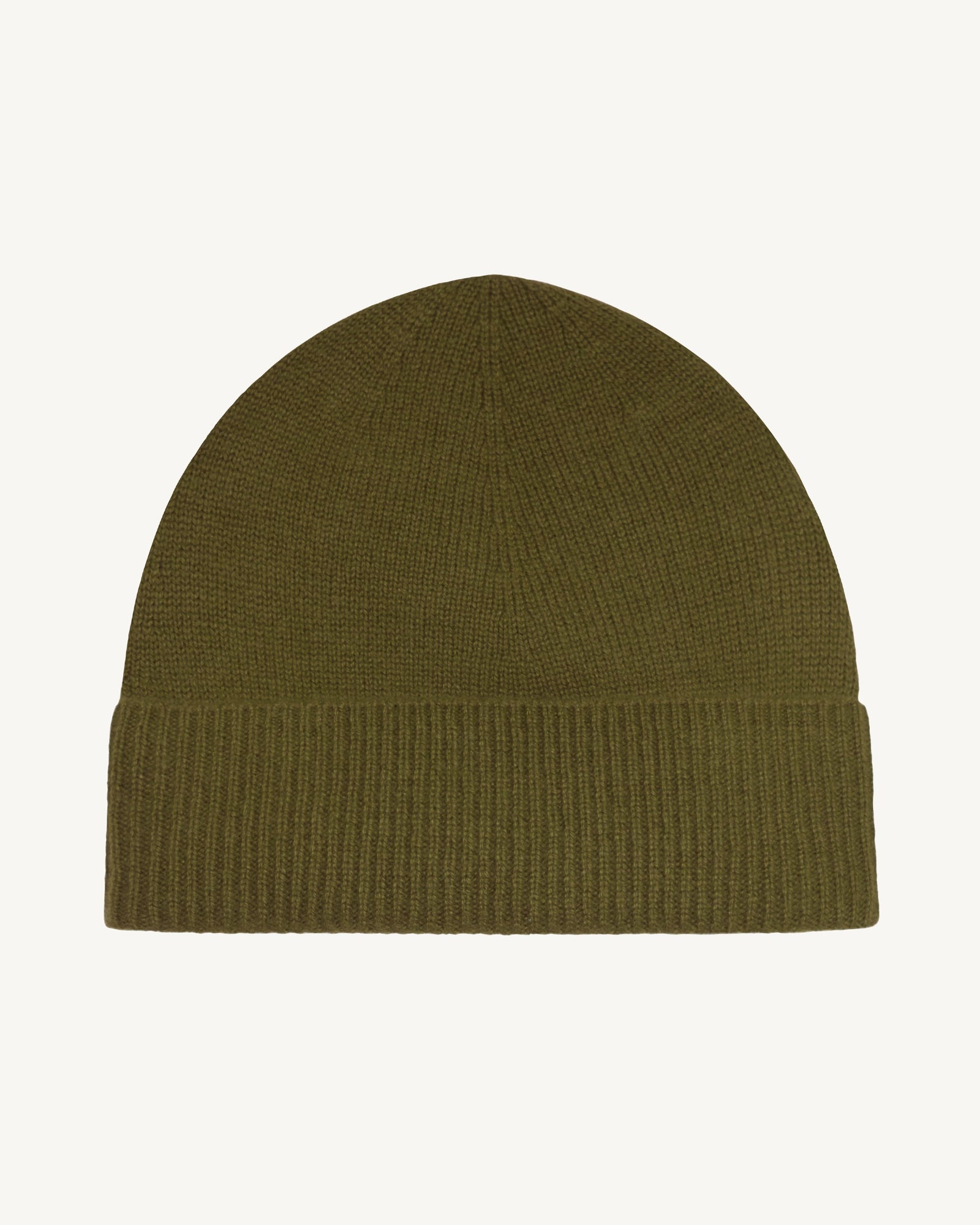 Bonnet classique-OLIVE-100% cachemire