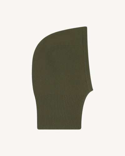 Cagoule enfant-KAKI OMBRE-100% cachemire