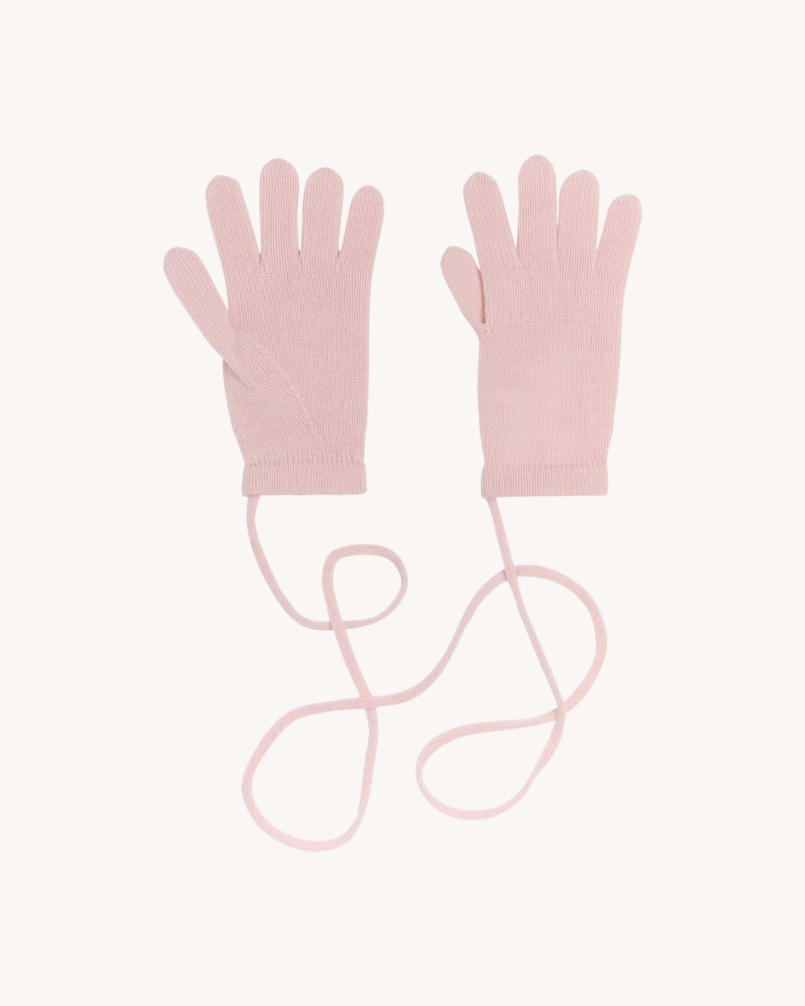 Gants enfant-ROSE QUARTZ-100% cachemire