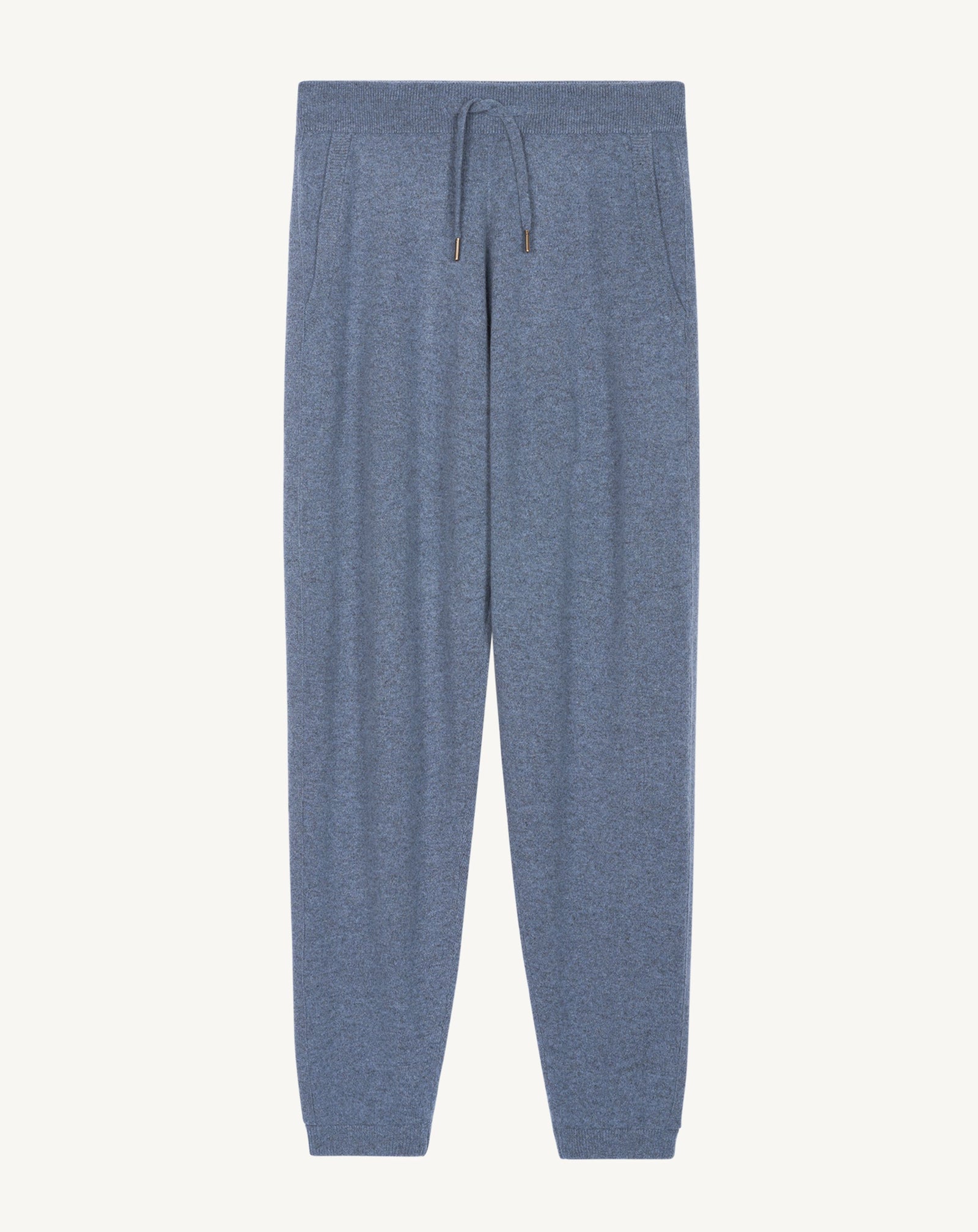 Pantalon de jogging-BLEU AVERSE-100% cachemire