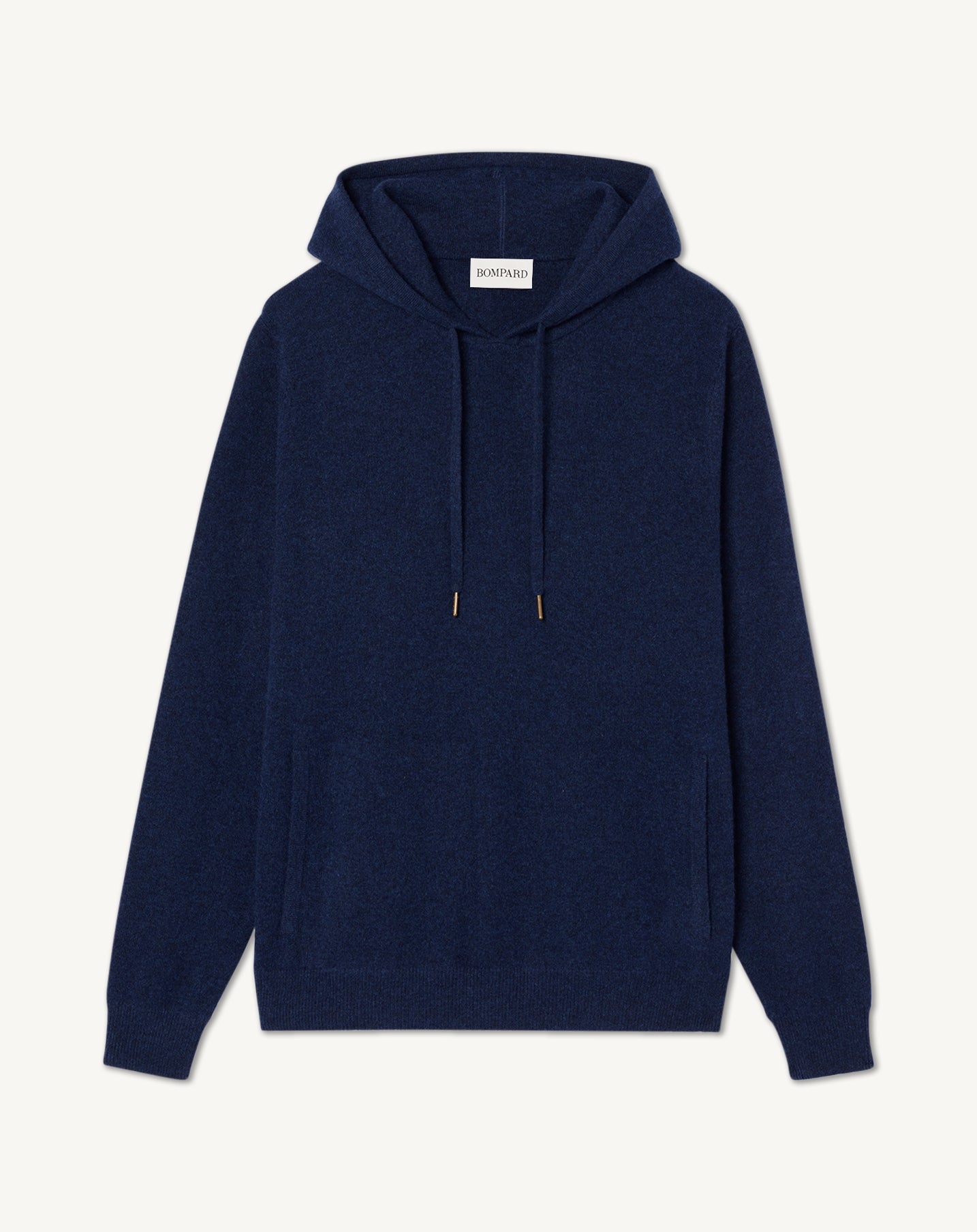 Pull à capuche-BLEU NOCTURNE-100% cachemire
