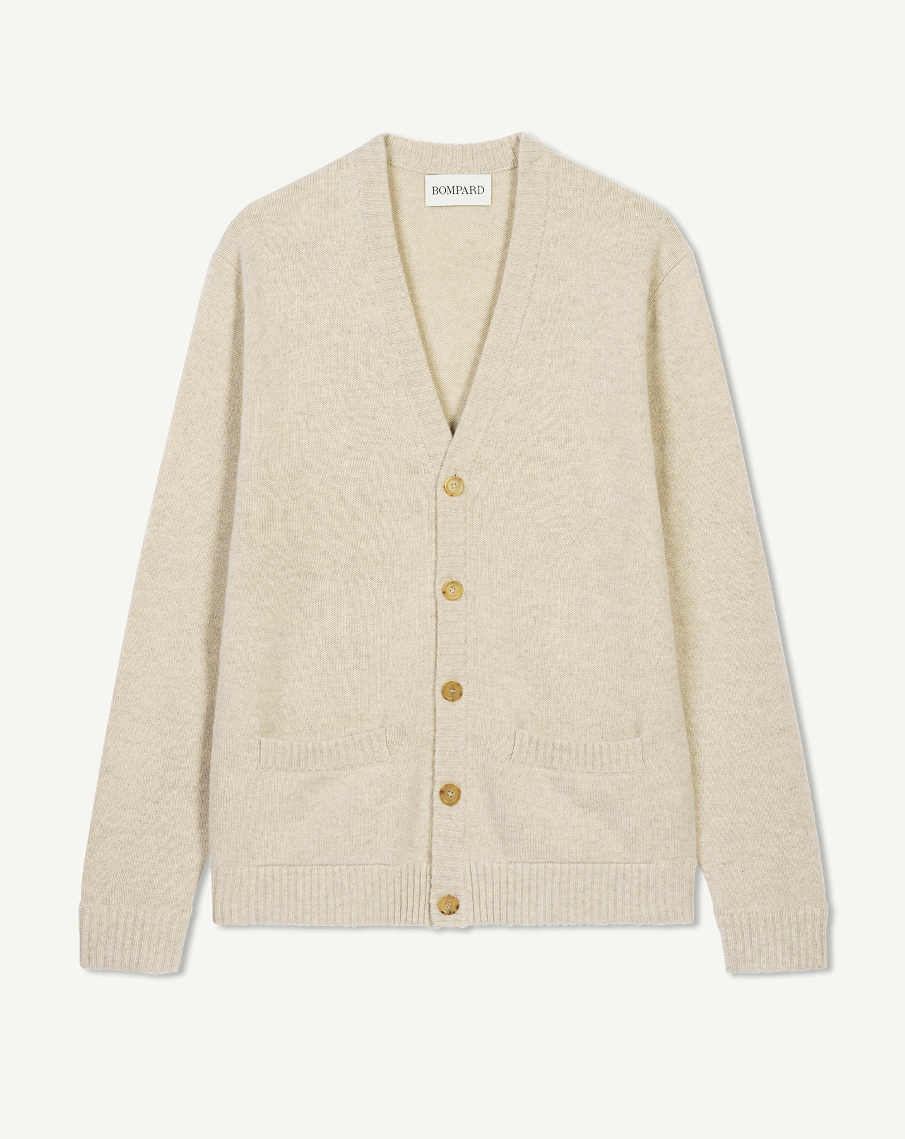 Gilet à poches-AVOINE-100% cachemire