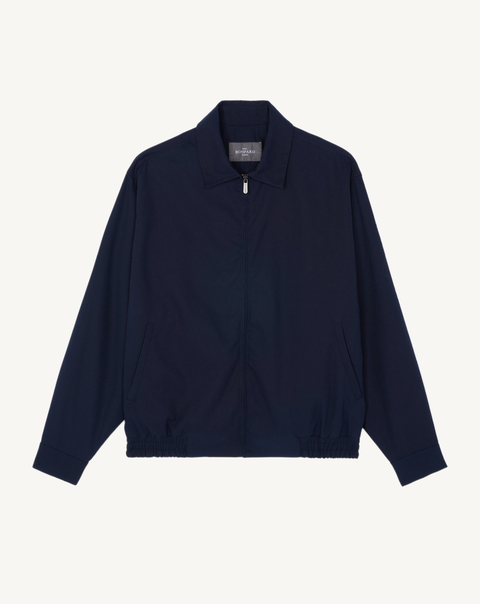 Blouson en twill-MARINE-100% coton doublure 50% acetate 50% viscose