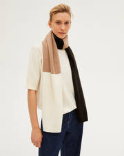 Colour block scarf 190 x 35 cm