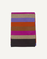 Multicoloured stripes scarf 170 x 40 cm