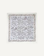 Paisley square scarf 120 cm x 120 cm