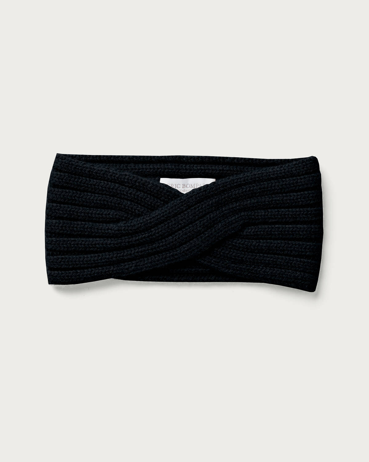 bandeau noir laine lurex - Emmy black Herman Headwear : Headict