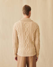 Cables cardigan