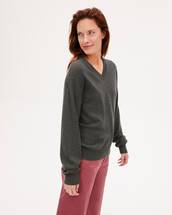 Cashmere wool essential v-neck sweater