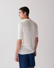 Extrafine short-sleeved piqué polo shirt