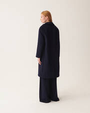 Long double-sided coat