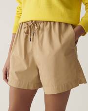 Poplin shorts
