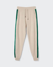 Casual colour-block trousers