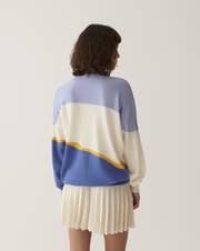 Pull col rond oversize
