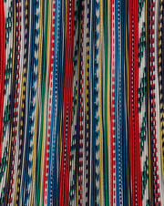 Pleated sailor silk square scarf 70 x 70 cm