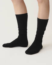 Plain knee-high socks