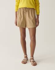Poplin shorts