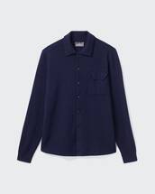Double-sided shirt with breast pocket