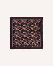 Persian silk square scarf 75 x 75 cm