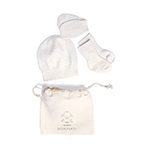 Cotton cashmere newborn set